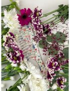 Denman Floral Fantasies D28 Wide Tooth Detangler Comb pieptene de păr 1 buc