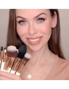 Dermacol Accessories Master Brush by PetraLovelyHair pensula pentru fardul de obraz sau bronzer D54 Rose Gold 1 buc