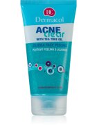 Dermacol Acne Clear demachiant cu efect de peenling pentru pielea problematica 150 ml