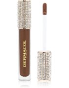 Dermacol Diamond Edition Peptide Lip Glaze luciu de buze de ingrijire cu peptide culoare 06 Midnight 2.5 ml