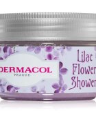 Dermacol Flower Care Lilac exfoliant de corp cu zahăr 200 g