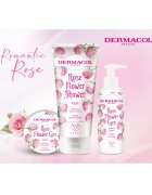 Dermacol Flower Care Rose set cadou cutie de metal
