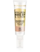 Dermacol Hyaluron make-up cu textura usoara cu acid hialuronic culoare 03 Sand 25 g