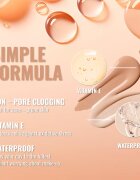 Dermacol Infinity fond de ten cu acoperire ridicată SPF 15 culoare 1.5 Ivory 20 g