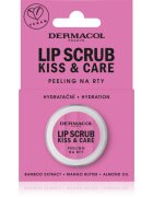 Dermacol Kiss & Care Exfoliant pentru buze din bambus parfum Red Fruit 12 ml