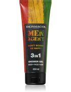 Dermacol Men Agent Don´t Worry Be Happy gel de duș 3 in 1 250 ml