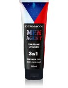 Dermacol Men Agent Ice Hockey Gel de duș pentru bărbați 3 in 1 250 ml