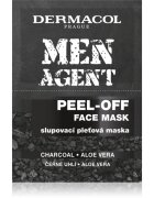 Dermacol Men Agent mască exfoliantă împotriva punctelor negre cu cărbune activ pentru barbati 15 ml