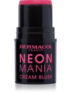 Dermacol Neon Mania blush cremos culoare 1 Pink 5.2 g