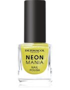 Dermacol Neon Mania lac de unghii culoare 4 Lemon pop 5 ml