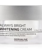 Dermaline Always Bright Whitening Cream cremă de față iluminatoare 50 g