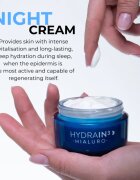 Dermedic Hydrain3 Hialuro crema de noapte cu efect de intinerire antirid 50 ml