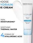 Dermedic Hydrain3 Hialuro crema de ochi pentru pielea uscata si deshidratata 15 g