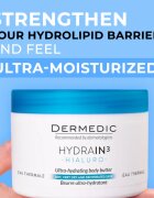 Dermedic Hydrain3 Hialuro unt de corp intens hidratant 225 ml