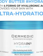 Dermedic Hydrain3 Hialuro unt de corp intens hidratant 225 ml