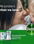 Dettol Kids No-Touch dozator de săpun cu senzor fără atingere 250 ml