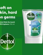 Dettol Soft on Skin Kids Explorer Power rezervă pentru dozator de săpun cu senzori fără atingere 250 ml