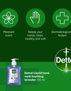Dettol Soft on Skin Lavender Săpun lichid pentru mâini 250 ml