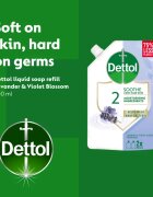 Dettol Soft on Skin Lavender săpun lichid rezervă 500 ml