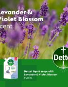 Dettol Soft on Skin Lavender săpun lichid rezervă 500 ml
