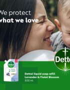 Dettol Soft on Skin Lavender săpun lichid rezervă 500 ml