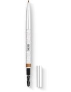 DIOR show Brow Styler creion pentru sprancene cu pensula culoare 02 Chestnut 0.09 g