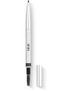 DIOR show Brow Styler creion pentru sprancene cu pensula culoare 032 Dark Brown 0.09 g