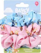 Disney Bluey Scrunchies elastic de păr din satin pentru copii 3y+ 3 buc