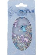 Disney Stitch Detangler Hair Brush perie de par cu particule stralucitoare 1 buc