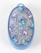 Disney Stitch Detangler Hair Brush perie de par cu particule stralucitoare 1 buc
