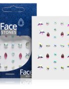 Diva & Nice Cosmetics Face Stones sticker-e faciale Pink Tears 35 buc