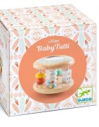 DJECO Rattle Baby Tutti jucărie zornăitoare din lemn 10m+ 1 buc