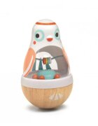 DJECO Wood Roly-Poly Owl jucarie 10m+ 1 buc