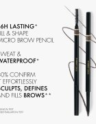 Dolce&Gabbana Classic Brow Restyler Pencil creion pentru sprancene cu pensula culoare 01 Honey Blonde - Neutral Ash Beige 0.09 g