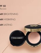 Dolce&Gabbana Fresh Rose Glow Cushion Refill fond de ten iluminator și hidratant rezervă culoare 1C 15 g