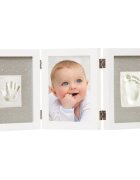 Dooky Luxury Memory Box Triple Frame Printset set de mulaj pentru amprentele bebelușului 1 buc