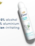 Dove 0% ALU Sea Minerals spray anti-perspirant fără aluminiu 150 ml