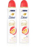 Dove Advanced Care Peach & White Blossom deodorant spray