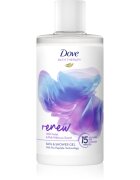 Dove Bath Therapy Renew gel de dus si baie Wild Violet & Pink Hibiscus 400 ml