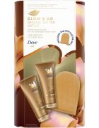 Dove Glow & Go Gradual Self-Tan Gift Set set pentru un bronz perfect
