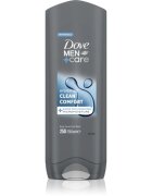 Dove Men+Care Clean Comfort gel de duș pentru față corp și păr 250 ml