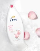 Dove Petal Soft gel de dus hranitor 250 ml