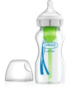Dr. Brown's Options+ Wide-Neck biberon anticolici din sticlă 1 buc
