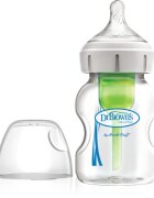 Dr. Brown's Options+ Wide-Neck biberon anticolici din sticlă 1 buc