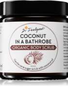 Dr. Feelgood Organic Coconut in a Bathrobe exfoliant din zahar cu ulei de cocos 120 ml