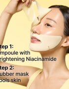 Dr. Jart+ Cryo Rubber™ Brightening Mask mască intensă cu hidrogel pentru o piele mai luminoasa 40 g