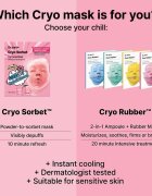 Dr. Jart+ Cryo Sorbet Icy Facial Mask masca hidratanta cu efect racoritor 3.06 g
