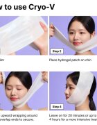 Dr. Jart+ Cryo V-Sculpt Jawline Lifting Mask masca pentru lifting 8 g