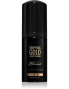 Dripping Gold Luxury Tanning Mini Mousse spumă bronzare pentru față și corp culoare Ultra Dark 90