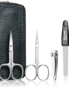 DuKaS Premium Line Solingen 1825 Set de manichiură geanta din piele pentru bărbați
